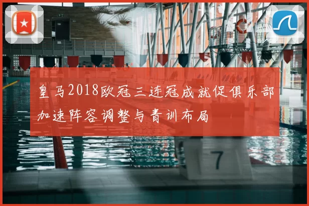 皇马2018欧冠三连冠成就促俱乐部加速阵容调整与青训布局